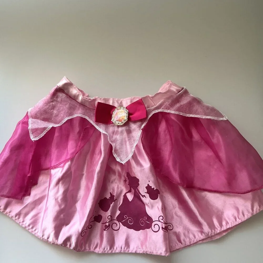 DISNEY SLEEPING BEAUTY AURORA COSTUME PRINCESS TIARA COSLAY EUC - Picture 4 of 14